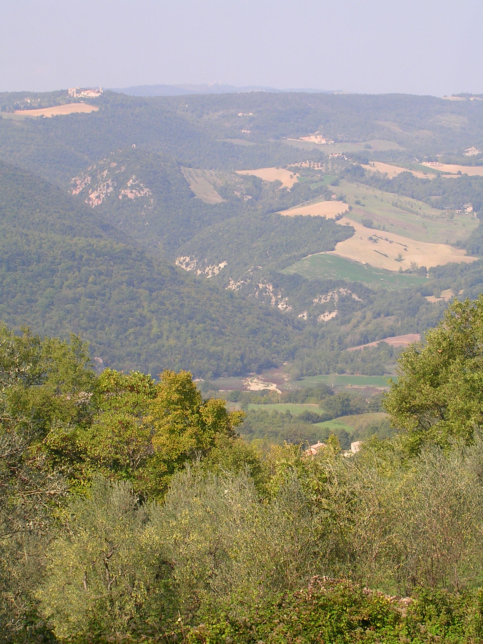 Titignano high on the hill